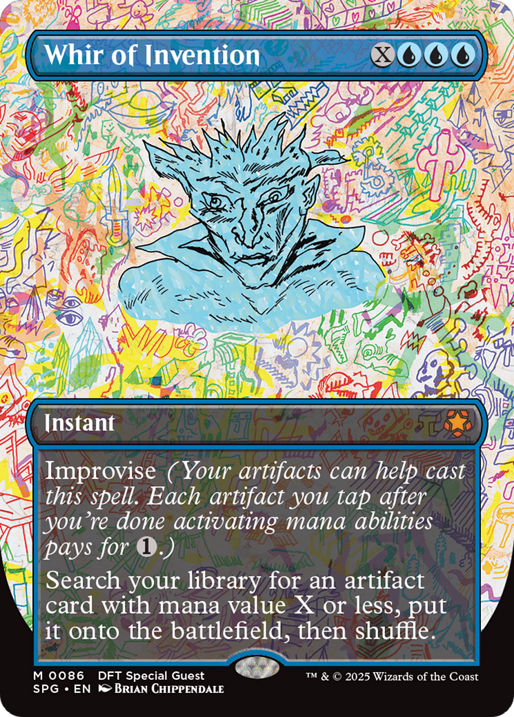 Whir of Invention (Borderless) (86) [Special Guests] - Deck Out Gaming