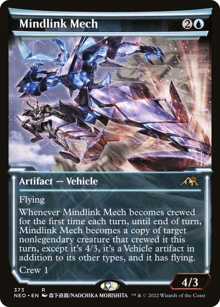 Mindlink Mech (Showcase) (373) [Kamigawa: Neon Dynasty] - Deck Out Gaming