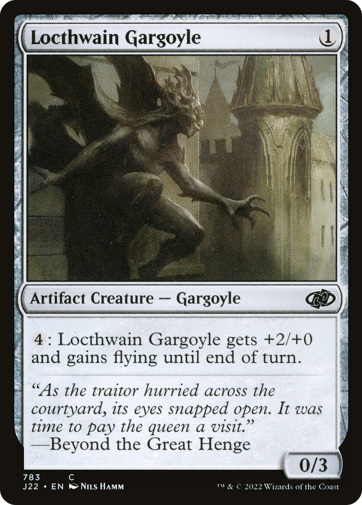 Locthwain Gargoyle (783) [Jumpstart 2022] - Deck Out Gaming