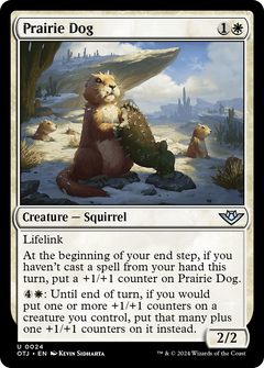 Prairie Dog (24) [Outlaws of Thunder Junction] foil - Deck Out Gaming