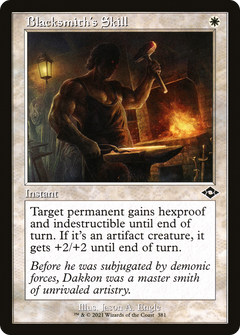 Blacksmith's Skill (Retro Frame) (381) [Modern Horizons 2] - Deck Out Gaming