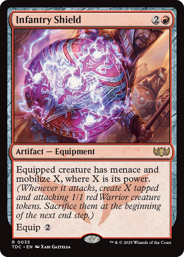 Infantry Shield (35) [Commander: Tarkir: Dragonstorm] - Deck Out Gaming