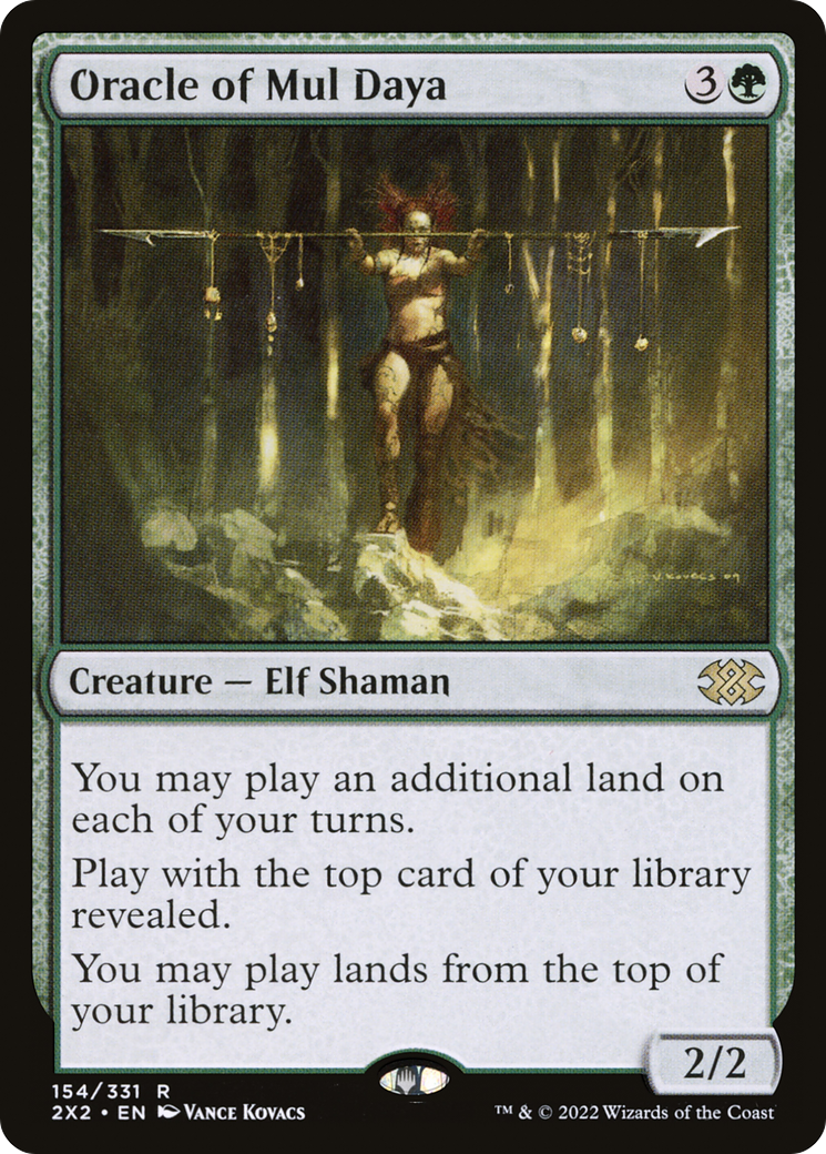 Oracle of Mul Daya (154) [Double Masters 2022] - Deck Out Gaming