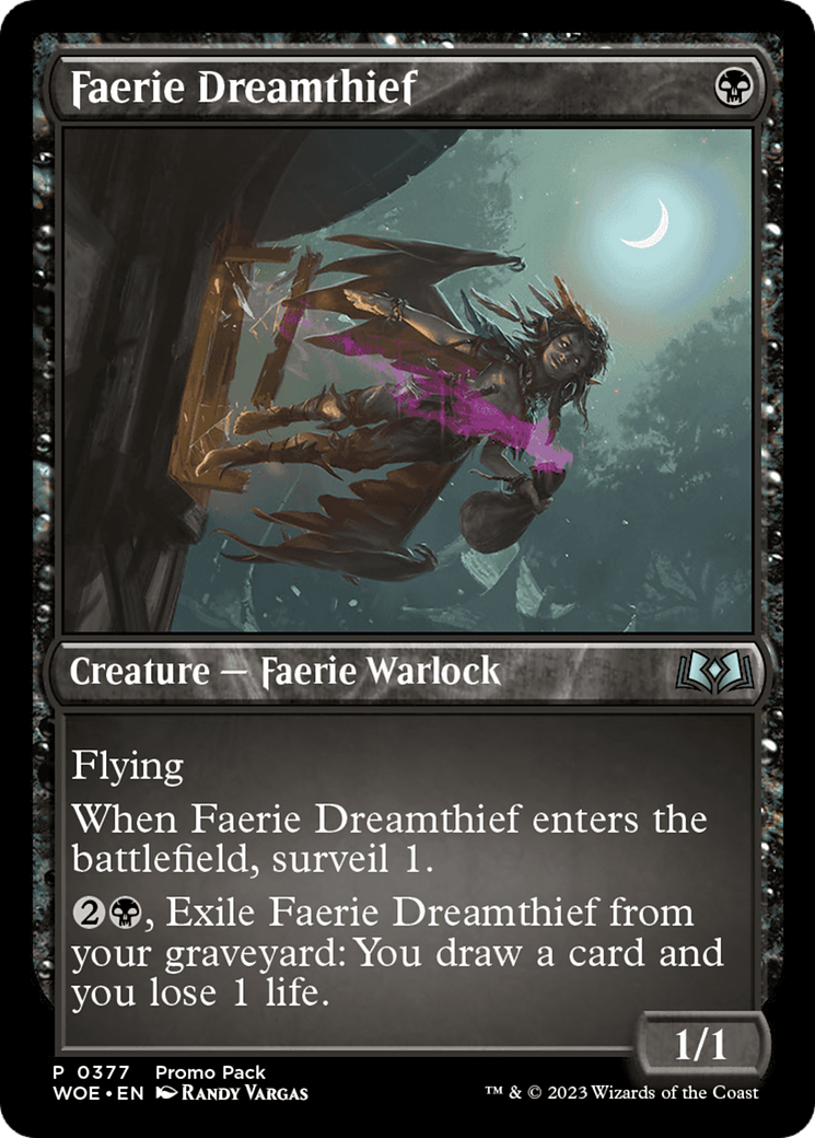 Faerie Dreamthief (377) [Wilds of Eldraine] - Deck Out Gaming
