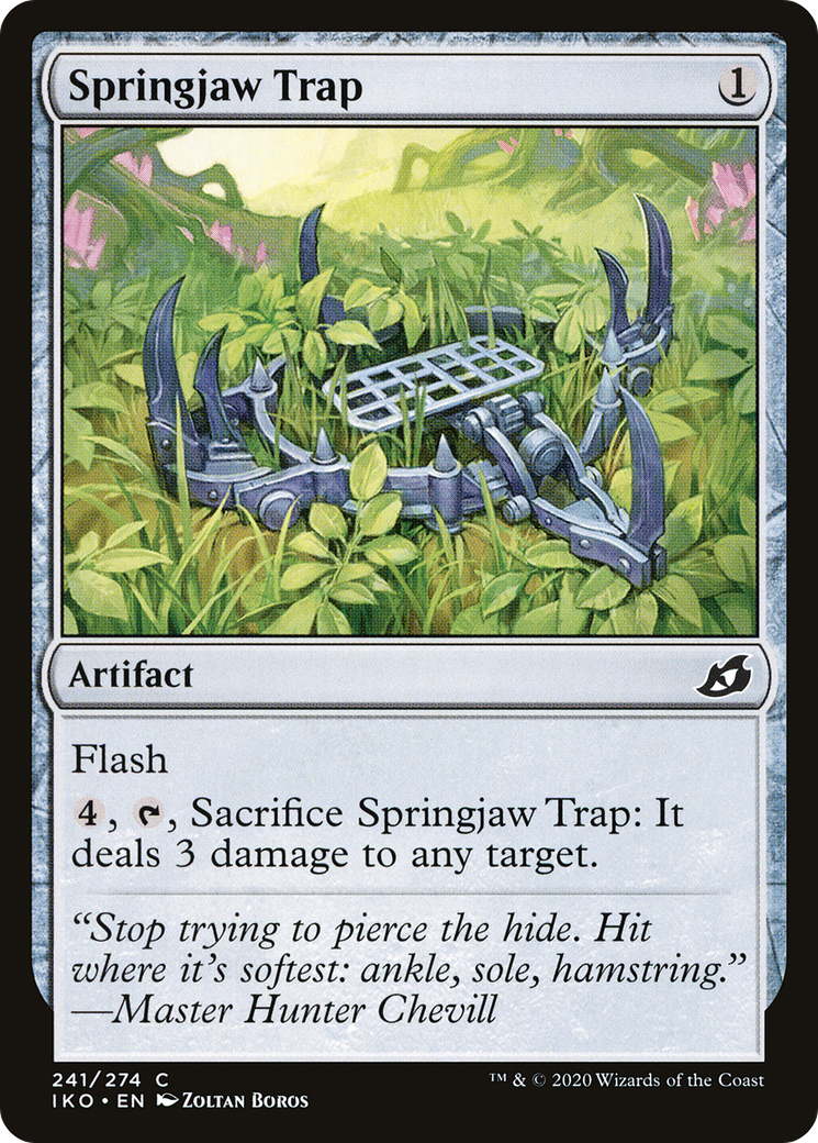 Springjaw Trap (241) [Ikoria: Lair of Behemoths] - Deck Out Gaming