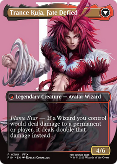 Kuja, Genome Sorcerer // Trance Kuja, Fate Defied (399) [FINAL FANTASY] foil - Deck Out Gaming