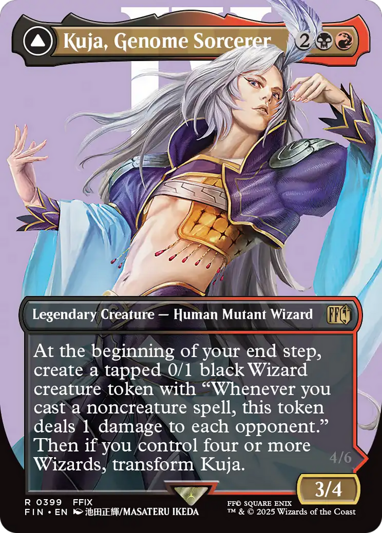 Kuja, Genome Sorcerer // Trance Kuja, Fate Defied (399) [FINAL FANTASY] - Deck Out Gaming