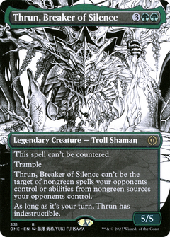 Thrun, Breaker of Silence (Borderless) (331) [Phyrexia: All Will Be One] - Deck Out Gaming