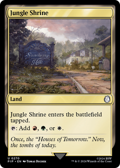 Jungle Shrine (270) [Fallout] foil - Deck Out Gaming
