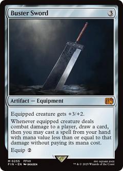 Buster Sword (255) [FINAL FANTASY] foil - Deck Out Gaming