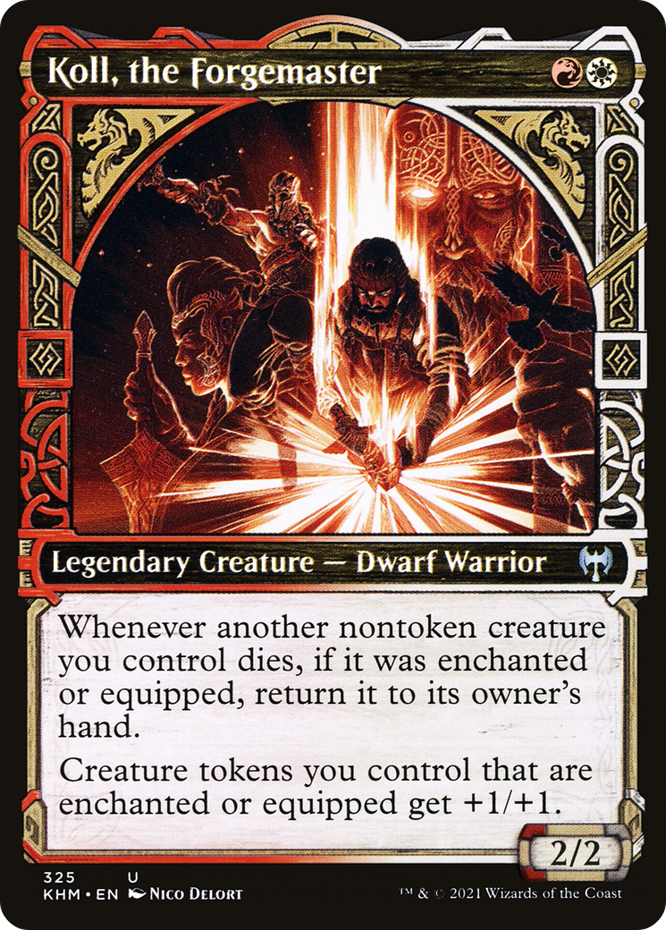 Koll, the Forgemaster (Showcase) (325) [Kaldheim] - Deck Out Gaming