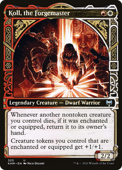 Koll, the Forgemaster (Showcase) (325) [Kaldheim] foil - Deck Out Gaming