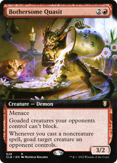 Bothersome Quasit (Extended Art) (628) [Commander Legends: Battle for Baldur's Gate] - Deck Out Gaming