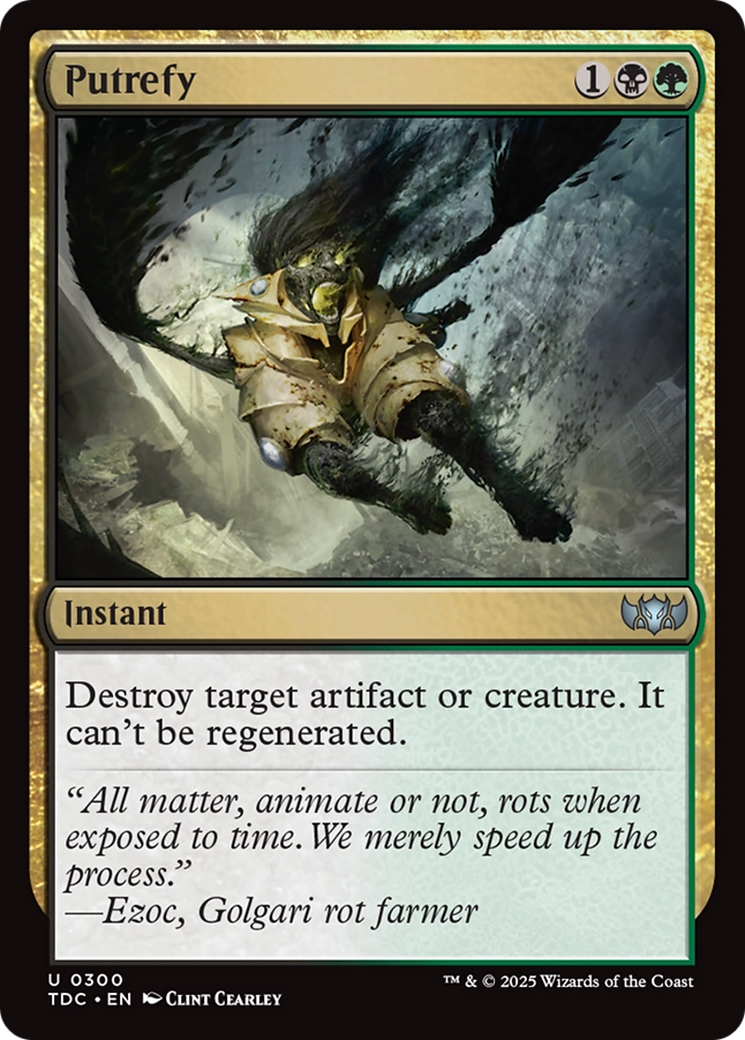 Putrefy (300) [Commander: Tarkir: Dragonstorm] - Deck Out Gaming