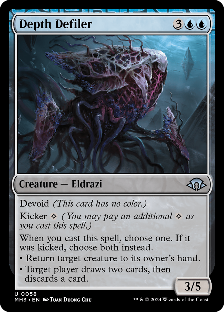 Depth Defiler (58) [Modern Horizons 3] foil - Deck Out Gaming