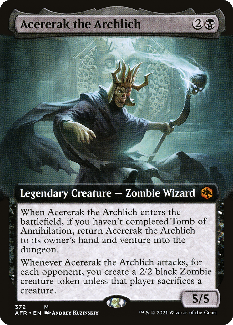 Acererak the Archlich (372) [Adventures in the Forgotten Realms] foil - Deck Out Gaming