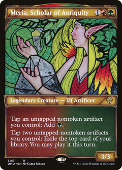 Meria, Scholar of Antiquity (Showcase) (305) [Dominaria United] - Deck Out Gaming