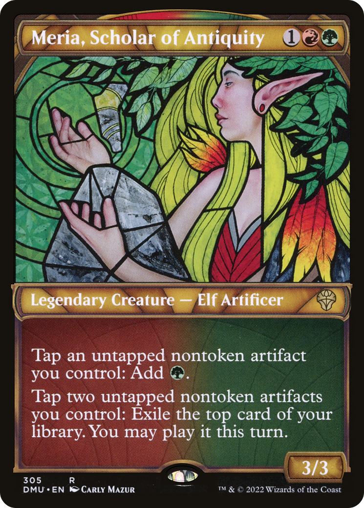 Meria, Scholar of Antiquity (Showcase) (305) [Dominaria United] - Deck Out Gaming