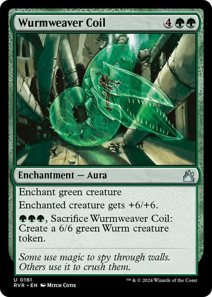 Wurmweaver Coil (161) [Ravnica Remastered] foil - Deck Out Gaming