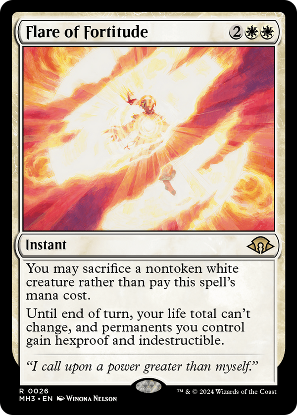 Flare of Fortitude (26) [Modern Horizons 3] - Deck Out Gaming