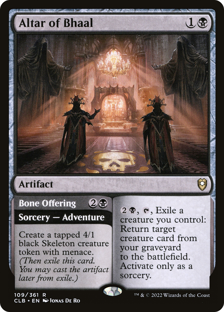 Altar of Bhaal (109) [Commander Legends: Battle for Baldur's Gate] - Deck Out Gaming