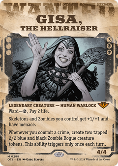 Gisa, the Hellraiser (Showcase) (288) [Outlaws of Thunder Junction] foil - Deck Out Gaming