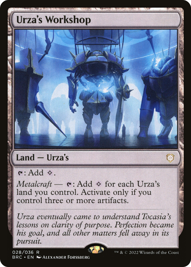 Urza's Workshop (28) [Commander: The Brothers' War] - Deck Out Gaming