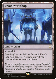 Urza's Workshop (28) [Commander: The Brothers' War] foil - Deck Out Gaming