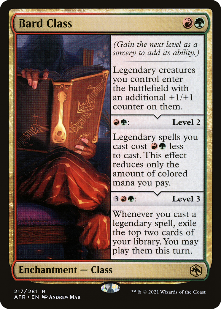 Bard Class (217) [Adventures in the Forgotten Realms] foil - Deck Out Gaming