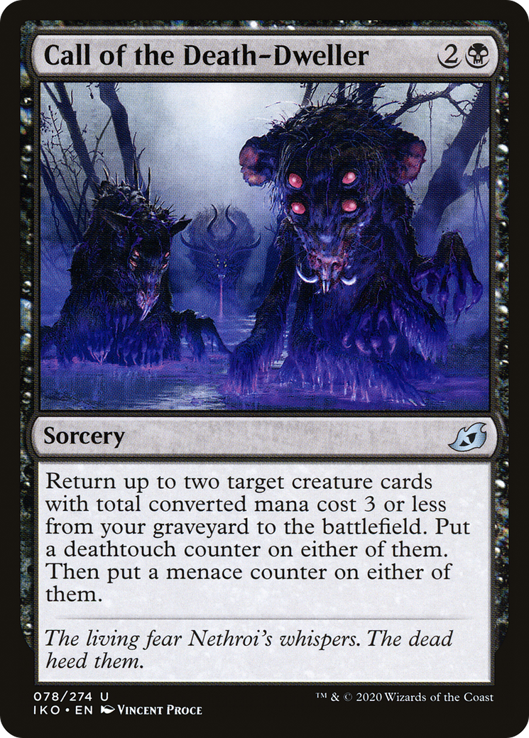 Call of the Death-Dweller (78) [Ikoria: Lair of Behemoths] - Deck Out Gaming