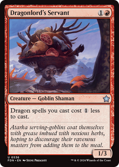 Dragonlord's Servant (536) [Foundations] - Deck Out Gaming