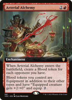 Arterial Alchemy (Extended Art) (61) [Commander: Innistrad: Crimson Vow] - Deck Out Gaming