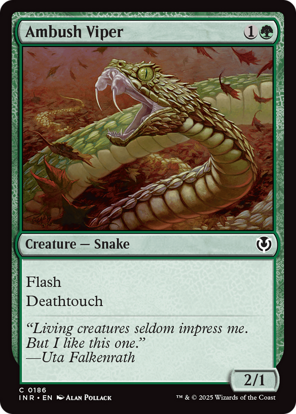 Ambush Viper (186) [Innistrad Remastered] foil - Deck Out Gaming