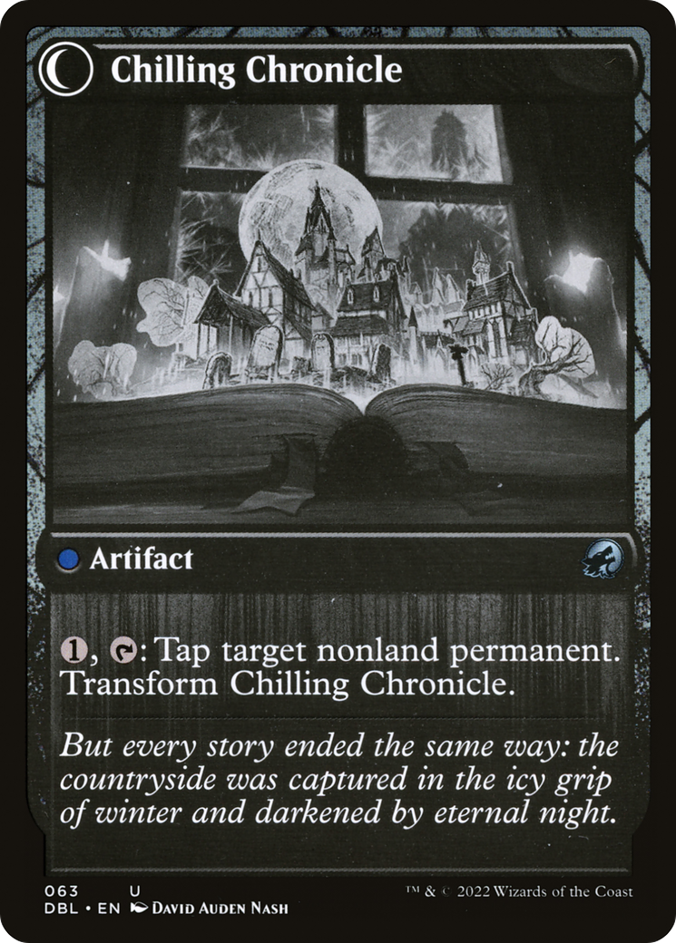 Mysterious Tome (63) [Innistrad: Double Feature] foil - Deck Out Gaming
