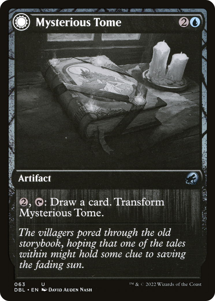 Mysterious Tome (63) [Innistrad: Double Feature] foil - Deck Out Gaming