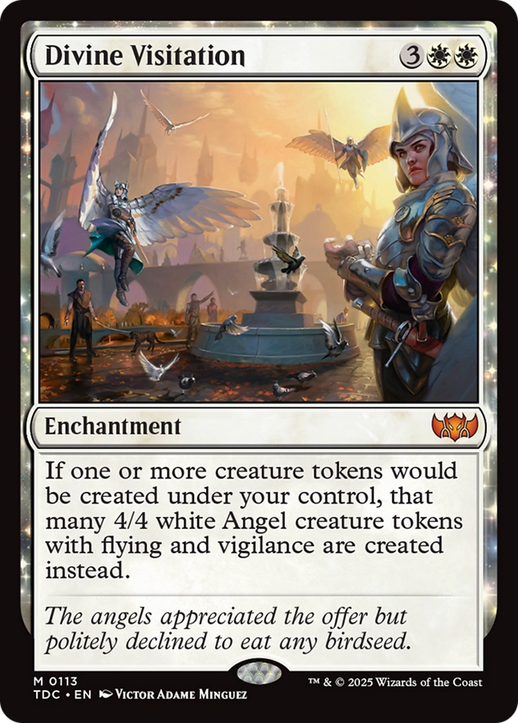 Divine Visitation (113) [Commander: Tarkir: Dragonstorm] - Deck Out Gaming