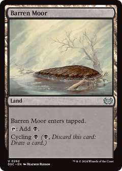 Barren Moor (262) [Duskmourn: House of Horror Commander] - Deck Out Gaming