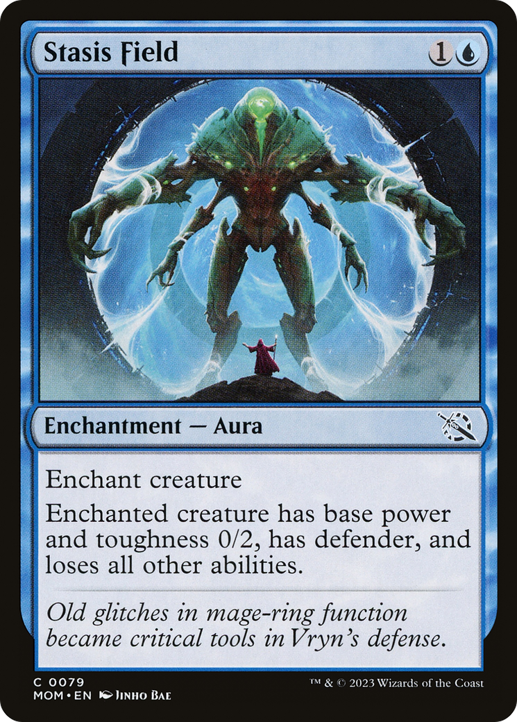 Stasis Field (79) [March of the Machine] foil - Deck Out Gaming