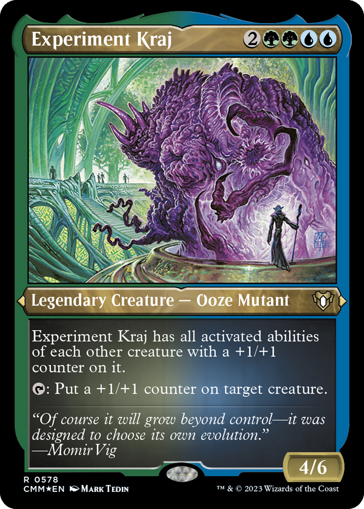 Experiment Kraj (578) [Commander Masters] etched - Deck Out Gaming
