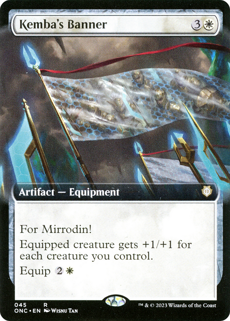 Kemba's Banner (Extended Art) (45) [Commander: Phyrexia: All Will Be One] - Deck Out Gaming