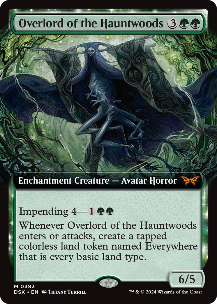 Overlord of the Hauntwoods (383) [Duskmourn: House of Horror] - Deck Out Gaming