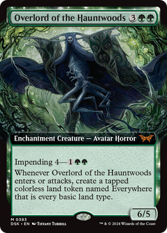 Overlord of the Hauntwoods (383) [Duskmourn: House of Horror] - Deck Out Gaming