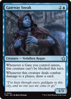 Gateway Sneak (592) [Foundations] - Deck Out Gaming