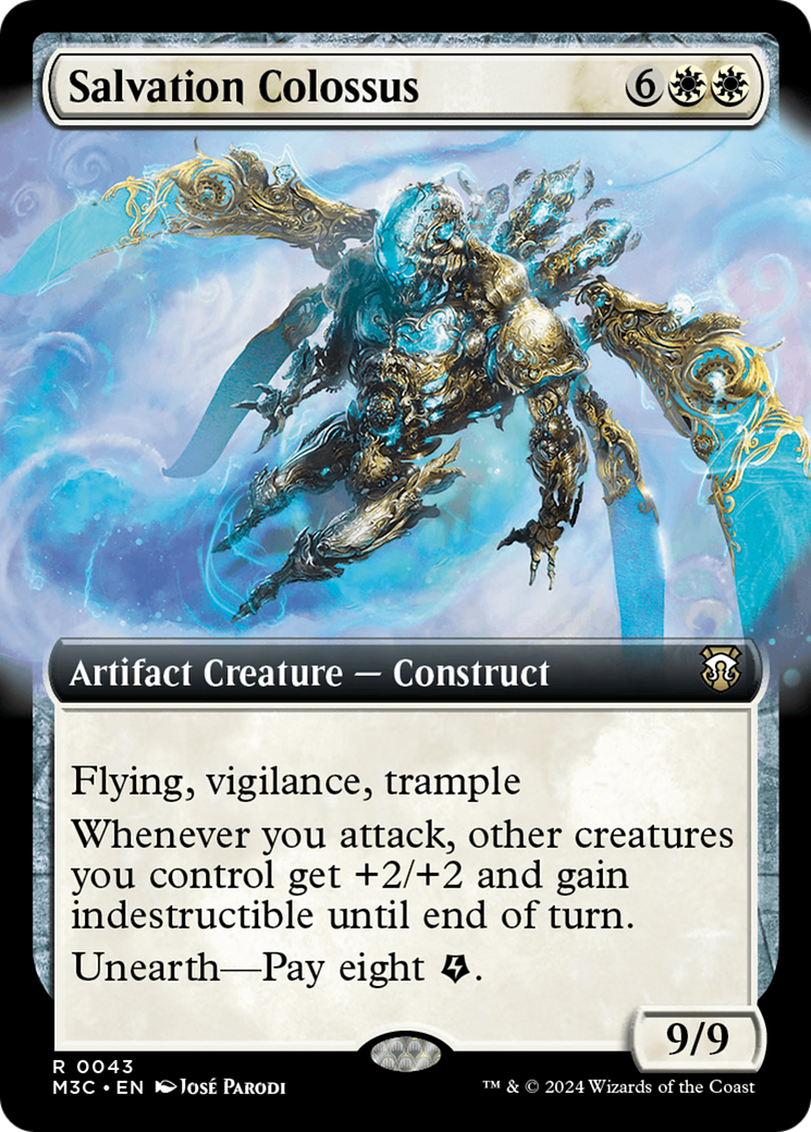 Salvation Colossus (Extended Art) (43) [Modern Horizons 3 Commander] - Deck Out Gaming