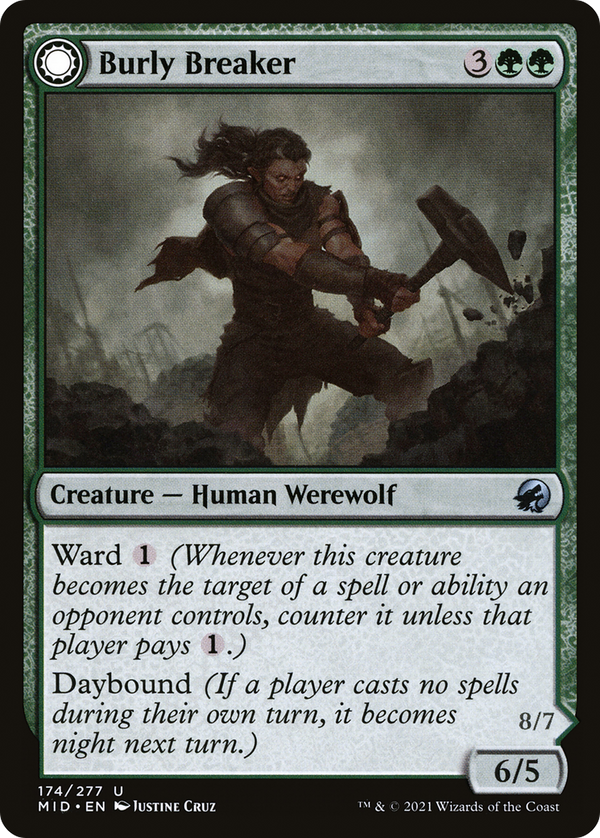 Burly Breaker (174) [Innistrad: Midnight Hunt] foil - Deck Out Gaming
