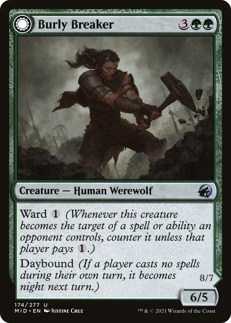 Burly Breaker (174) [Innistrad: Midnight Hunt] foil - Deck Out Gaming