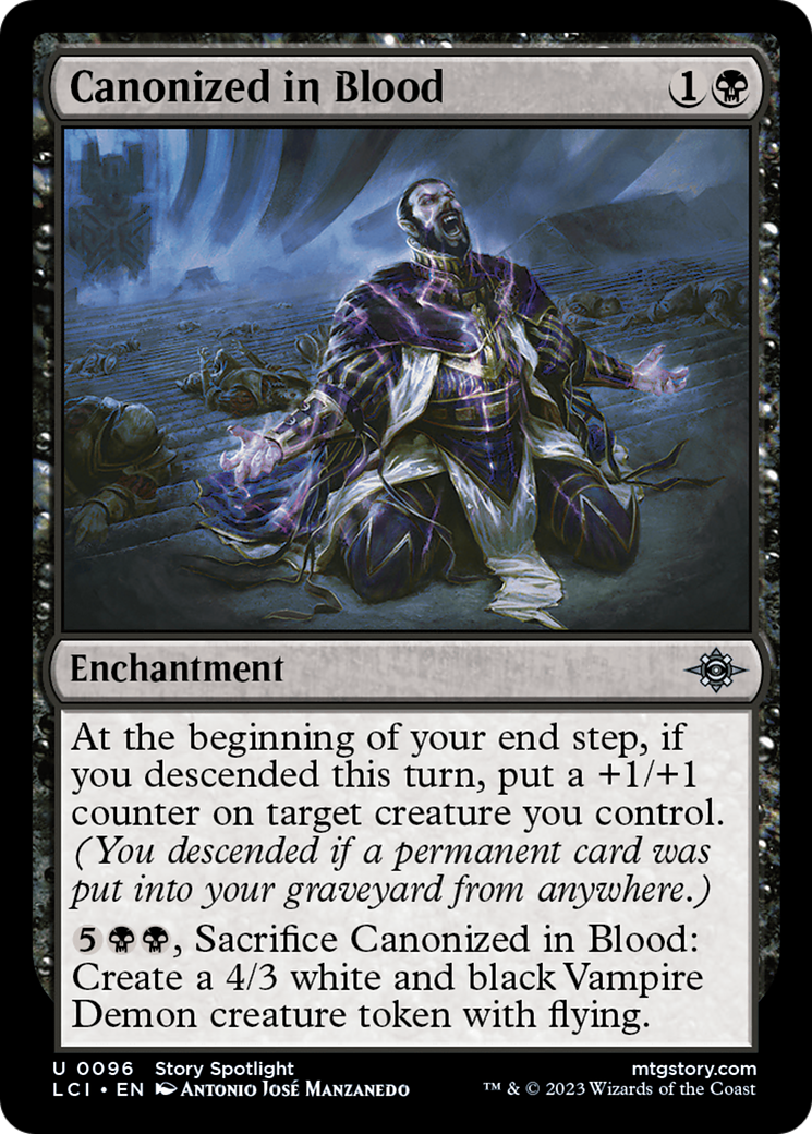 Canonized in Blood (96) [The Lost Caverns of Ixalan] foil - Deck Out Gaming