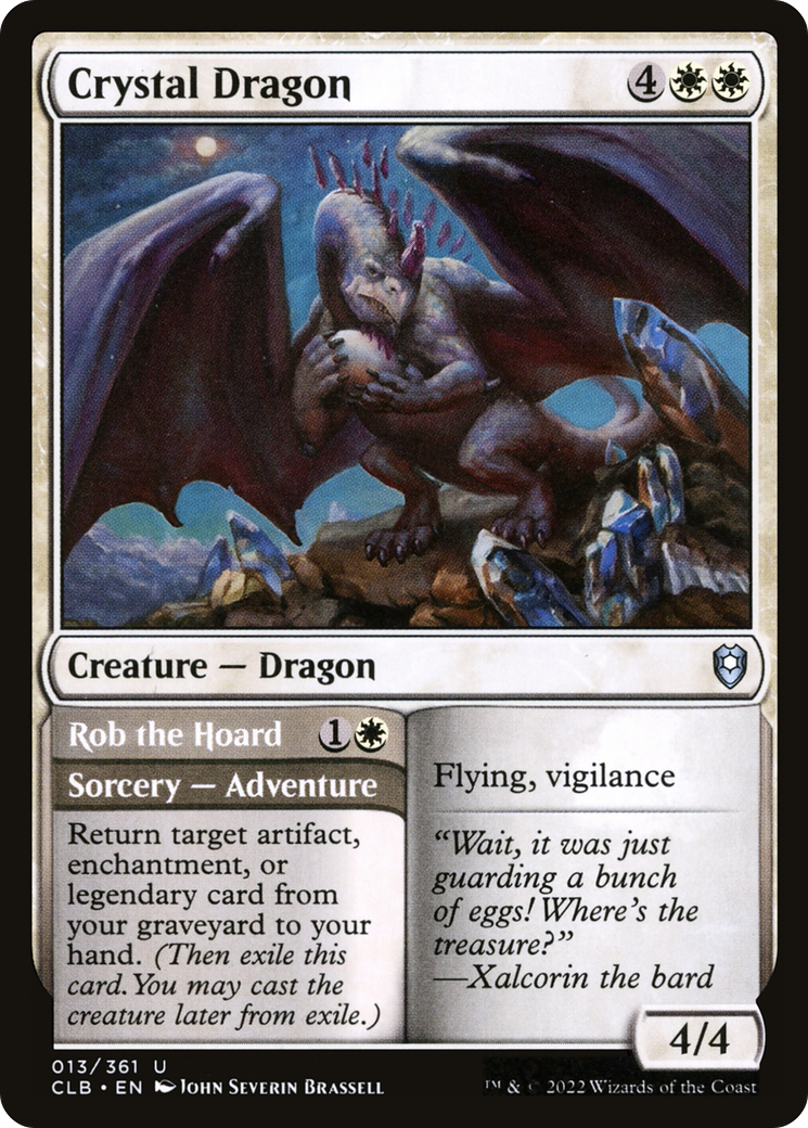 Crystal Dragon (13) [Commander Legends: Battle for Baldur's Gate] - Deck Out Gaming