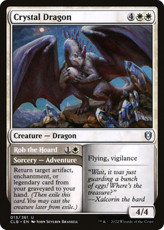 Crystal Dragon (13) [Commander Legends: Battle for Baldur's Gate] foil - Deck Out Gaming