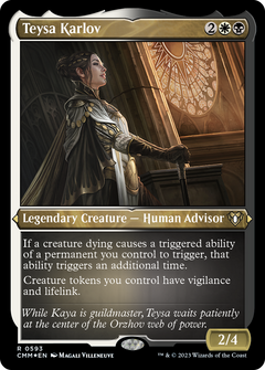 Teysa Karlov (593) [Commander Masters] etched - Deck Out Gaming